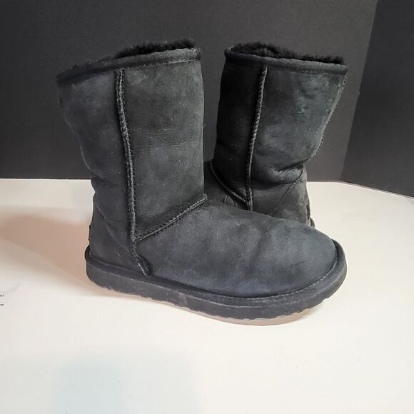 Ugg Dark Blue Short Boots - Picture 4 of 7